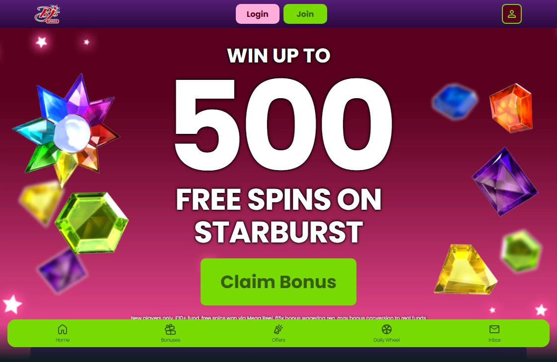 Bjs Games Casino